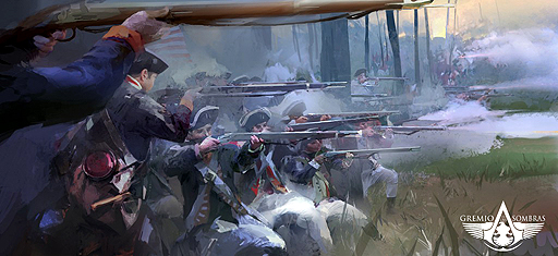 画像ギャラリー No.009のサムネイル画像 / 「Assassin's Creed III」の最新スクリーンショットやアートワーク公開。主人公コナーは二丁拳銃を操りカヌーを乗り回す