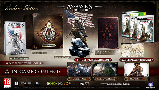 画像ギャラリー No.006のサムネイル画像 / 「Assassin's Creed III」最新エンジンは，1画面に2000体のキャラクターを表示。Wii U版ではタブレットをAnimusとして操作