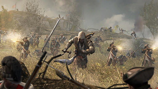 画像ギャラリー No.005のサムネイル画像 / 北米での発売迫る「Assassin's Creed III」のトレイラー3本が公開。PS3独占コンテンツのミッション内容も明らかに