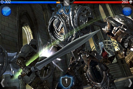 画像ギャラリー No.006のサムネイル画像 / iOS向け3DアクションRPG「Infinity Blade Cross」の配信がスタート。マルチプレイ要素を加えてMobageでサービス開始