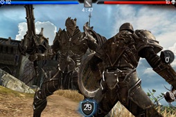 画像ギャラリー No.008のサムネイル画像 / iOS向け3DアクションRPG「Infinity Blade Cross」の配信がスタート。マルチプレイ要素を加えてMobageでサービス開始