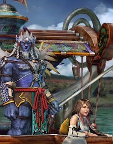 画像ギャラリー No.029のサムネイル画像 / 「FINAL FANTASY X/X-2 HD Remaster」，登場キャラクターのイメージCGが明らかに。聖なる泉のHD版ビジュアルも公開