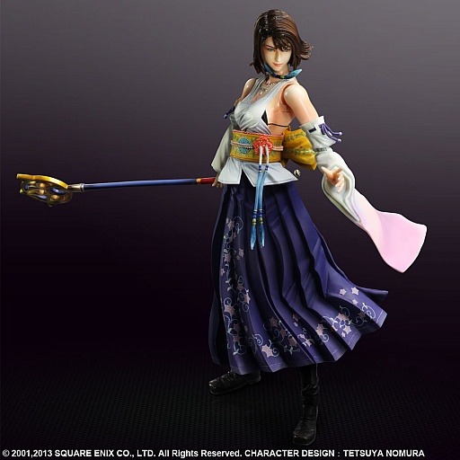 画像ギャラリー No.008のサムネイル画像 / ティーダとユウナの可動フィギュアなど，「FF X」シリーズのグッズが登場
