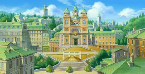 画像ギャラリー No.001のサムネイル画像 / 「世界樹の迷宮IV 伝承の巨神」プレイヤーが冒険の拠点とする街「最果ての街タルシス」や,3つの職業の特徴などを紹介