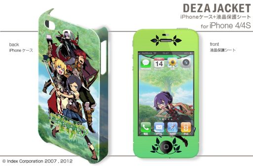 画像ギャラリー No.006のサムネイル画像 / 「世界樹の迷宮IV」仕様の3DS用スキンシールとiPhoneケースが発売