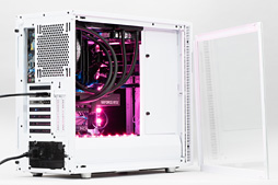 画像ギャラリー No.025のサムネイル画像 / 【PR】これは買いだ。サイコムのGPU&CPU簡易液冷ゲームPC「G-Master Hydro」は,スペックからは考えられない静かさが魅力