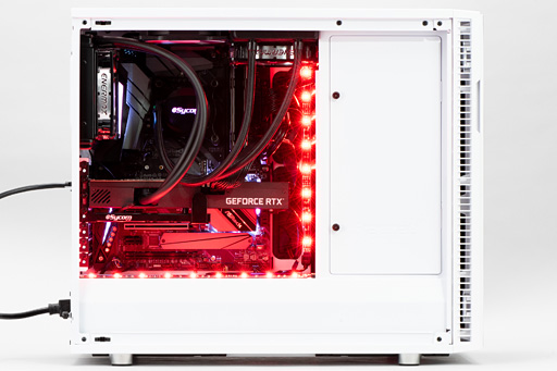 画像ギャラリー No.027のサムネイル画像 / 【PR】これは買いだ。サイコムのGPU&CPU簡易液冷ゲームPC「G-Master Hydro」は,スペックからは考えられない静かさが魅力