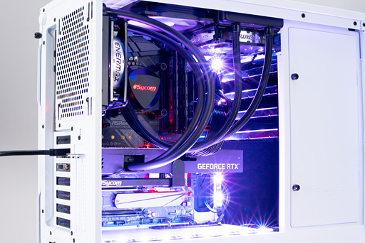 画像ギャラリー No.083のサムネイル画像 / 【PR】これは買いだ。サイコムのGPU&CPU簡易液冷ゲームPC「G-Master Hydro」は,スペックからは考えられない静かさが魅力