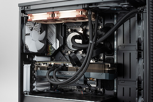 画像ギャラリー No.023のサムネイル画像 / 【PR】サイコム「G-Master Hydro X570A Extreme」は,CPUとRTX 30シリーズを液冷化して高性能と静音を両立した究極のゲームPCだ