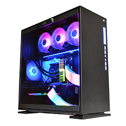 画像ギャラリー No.001のサムネイル画像 / サイコム,ASUSのLED機能対応で内部が派手に光るゲームPCを発売