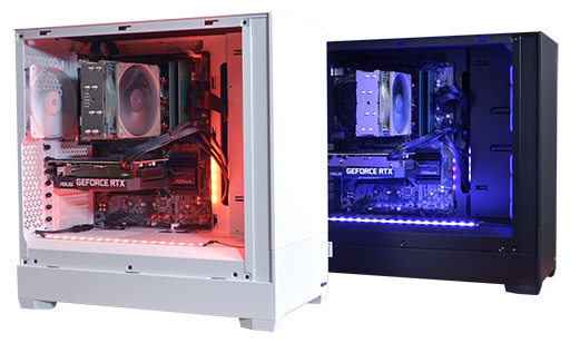 画像ギャラリー No.001のサムネイル画像 / サイコム,Fractal Design製静音PCケース採用のBTOゲームPCを発売