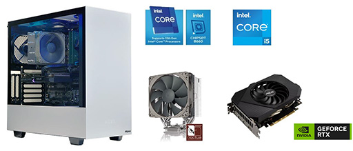 画像ギャラリー No.002のサムネイル画像 / RTX 3060 Ti/3060 12GB搭載の即納ゲーマー向けPCがサイコムから発売に