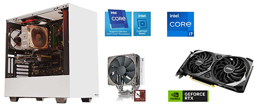 画像ギャラリー No.003のサムネイル画像 / RTX 3060 Ti/3060 12GB搭載の即納ゲーマー向けPCがサイコムから発売に