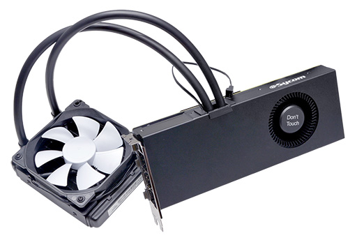 画像ギャラリー No.002のサムネイル画像 / 独自に液冷化したRTX 4070 Ti搭載のゲーマー向けPCがサイコムから