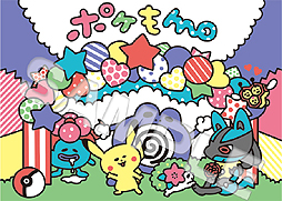 画像ギャラリー No.002のサムネイル画像 / ポケモンとおかだ萌萌さんとのコラボブランド「ポケもも」のグッズ第2弾が,ポケモンセンターで5月11日発売。ルカリオやシェイミなどがラインナップに追加