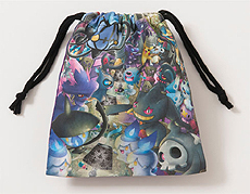画像ギャラリー No.013のサムネイル画像 / ポケモンセンター新商品情報。ゴーストタイプのポケモン達とシャンデラをモチーフにしたゴシック柄のグッズを9月14日発売