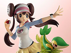 コトブキヤ，「ポケットモンスターブラック2・ホワイト2」の主人公メイを立体化した“ARTFX J メイ with ツタージャ”の再販を発表