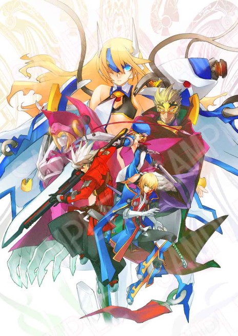 画像ギャラリー No.010のサムネイル画像 / 「BLAZBLUE CONTINUUM SHIFT EXTEND」PSP版，メインビジュアル公開。「ぶるれぼ全国決勝大会優勝者予想キャンペーン」でサイン色紙を当てよう