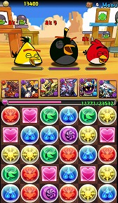 画像ギャラリー No.002のサムネイル画像 / 「パズル＆ドラゴンズ」，“Angry Birds”とのコラボダンジョンに関する最新情報を公開