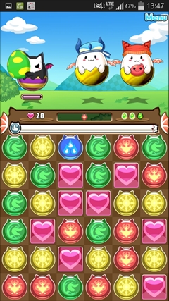画像ギャラリー No.017のサムネイル画像 / 「パズル＆ドラゴンズ」の「パズドラW」モードを遊んでみた。本編よりもパズルが簡単爽快で，たまドラのアバター着せ替えも楽しい