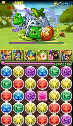 画像ギャラリー No.002のサムネイル画像 / 「パズドラ」が「Angry Birds Epic」とコラボ。レッドやチャックがダンジョンに登場
