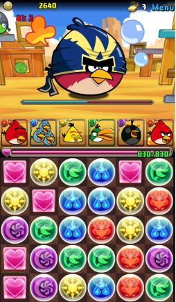 画像ギャラリー No.003のサムネイル画像 / 「パズドラ」が「Angry Birds Epic」とコラボ。レッドやチャックがダンジョンに登場