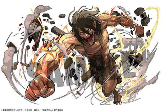 画像ギャラリー No.035のサムネイル画像 / ［TGS 2015］「パズドラ」の「進撃の巨人」コラボは9月28日から。「エレン」「リヴァイ」などコラボキャラの性能も公式生放送で明らかに