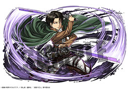 画像ギャラリー No.038のサムネイル画像 / ［TGS 2015］「パズドラ」の「進撃の巨人」コラボは9月28日から。「エレン」「リヴァイ」などコラボキャラの性能も公式生放送で明らかに