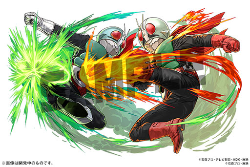 画像ギャラリー No.003のサムネイル画像 / 「パズドラ」×「仮面ライダー」コラボの最新情報。昭和から平成にかけて活躍したライダー達をラインナップしたガチャや,コラボダンジョンが登場
