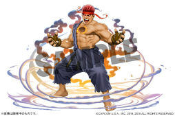 画像ギャラリー No.002のサムネイル画像 / 「パズドラ」,対戦格闘ゲーム「ストリートファイターV AE」とのコラボイベントが2月18日にスタート。参戦キャラのイラストも公開に