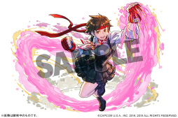 画像ギャラリー No.006のサムネイル画像 / 「パズドラ」,対戦格闘ゲーム「ストリートファイターV AE」とのコラボイベントが2月18日にスタート。参戦キャラのイラストも公開に