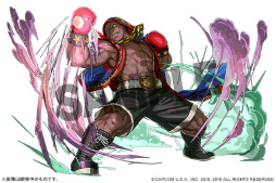 画像ギャラリー No.015のサムネイル画像 / 「パズドラ」,対戦格闘ゲーム「ストリートファイターV AE」とのコラボイベントが2月18日にスタート。参戦キャラのイラストも公開に