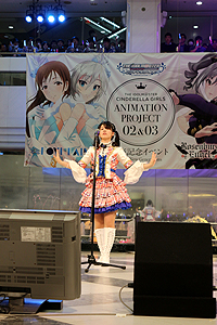 画像ギャラリー No.016のサムネイル画像 / 「アイドルマスター シンデレラガールズ」のCD発売記念イベントが，サンシャインシティの噴水広場で開催。第4回総選挙の実施も発表