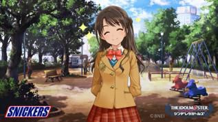 画像ギャラリー No.002のサムネイル画像 / スニッカーズの写真をハッシュタグ付きでツイートすると,アイドルから返信が届くかも。「アイマス シンデレラガールズ」とのコラボ企画が4月1日にスタート