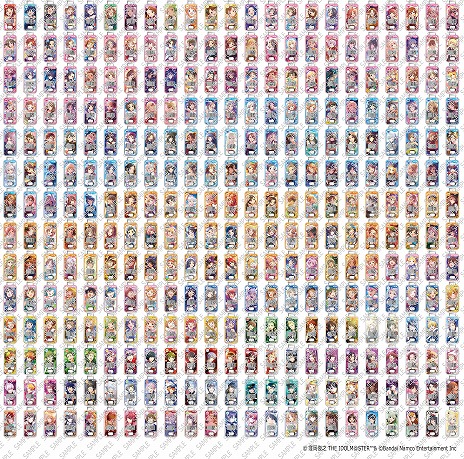 画像ギャラリー No.002のサムネイル画像 / タニタ×アイドルマスター，コラボ第4弾。322人のアイドルからデザインを選べる3Dセンサー搭載歩数計の予約受付がスタート