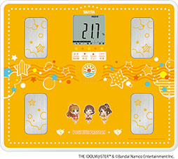 画像ギャラリー No.001のサムネイル画像 / 今度はポジティブパッションモデル。タニタと「アイドルマスター シンデレラガールズ」のコラボによる音声体組成計の予約受付が開始に