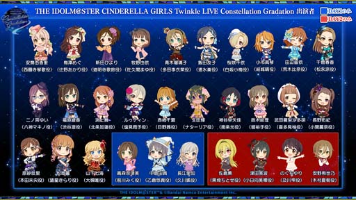 画像ギャラリー No.005のサムネイル画像 / 11月26日,27日開催「アイドルマスター シンデレラガールズ」単独ライブの配信チケット販売開始