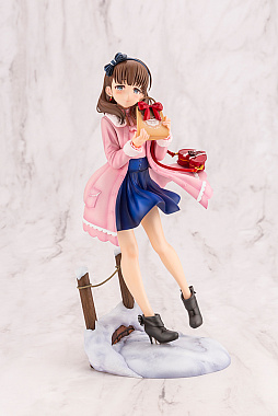 画像ギャラリー No.002のサムネイル画像 / 「デレマス」佐久間まゆのバレンタインの様子を描いた新作フィギュア登場。日常の1シーンを切り取って立体化する“off stage”シリーズ第5弾