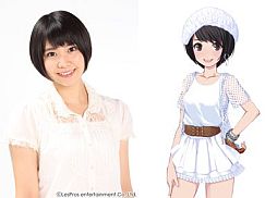画像ギャラリー No.005のサムネイル画像 / 実在するアイドルたちが登場する「スタ☆プロ」,Mobageでサービスをスタート