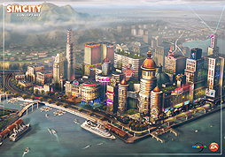 画像ギャラリー No.004のサムネイル画像 / ［GDC 2012］EAのプレス向けイベントで「SimCity」の詳細が発表に。オンラインモードでは，プレイヤーとフレンドの都市が相互に影響を与え合う