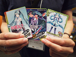 画像ギャラリー No.010のサムネイル画像 / ［TGS 2013］ボカロで名高いクリプトンがスマホゲームに本格参入。第1弾はシステムが一新された「初音ミク ぐらふぃコレクション アプリver」