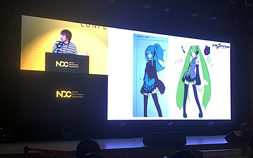 画像ギャラリー No.013のサムネイル画像 / クリプトン・フューチャー・メディアとは,どんな会社なのか? 初音ミク誕生の経緯も紹介されたセッションをレポート