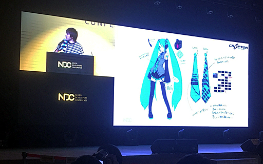 画像ギャラリー No.014のサムネイル画像 / クリプトン・フューチャー・メディアとは,どんな会社なのか? 初音ミク誕生の経緯も紹介されたセッションをレポート
