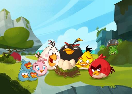 画像ギャラリー No.001のサムネイル画像 / 「Angry Birds」，日本でのアニメ放送開始を記念して限定動画が公開に