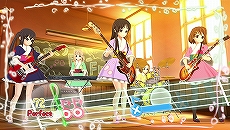 画像ギャラリー No.002のサムネイル画像 / 「けいおん！ 放課後ライブ！！ HD Ver.」，カレーのちライスなど4曲の演奏シーンを収めたスクリーンショットが公開に。各キャラの衣装にも注目