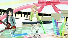 画像ギャラリー No.025のサムネイル画像 / 「けいおん！ 放課後ライブ！！ HD Ver.」，カレーのちライスなど4曲の演奏シーンを収めたスクリーンショットが公開に。各キャラの衣装にも注目