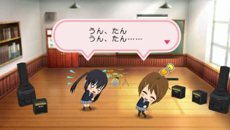 画像ギャラリー No.001のサムネイル画像 / 「けいおん! 放課後ライブ!! HD Ver.」条件を満たすことで発生する“ちびキャライベント”や,収録楽曲&衣装の一部を紹介