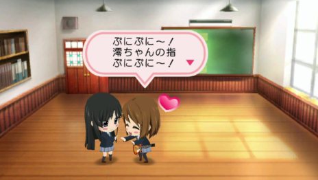 画像ギャラリー No.002のサムネイル画像 / 「けいおん! 放課後ライブ!! HD Ver.」条件を満たすことで発生する“ちびキャライベント”や,収録楽曲&衣装の一部を紹介