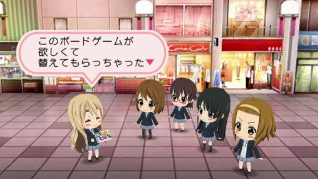 画像ギャラリー No.004のサムネイル画像 / 「けいおん! 放課後ライブ!! HD Ver.」条件を満たすことで発生する“ちびキャライベント”や,収録楽曲&衣装の一部を紹介
