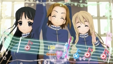画像ギャラリー No.003のサムネイル画像 / 「けいおん！ 放課後ライブ！！ HD Ver.」，楽曲「Cagayake!GIRLS」演奏シーンなどのSSが公開。俺には“唯ちゃん”が一番輝いて見えるぜ！